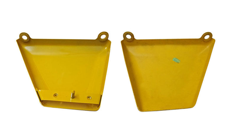 Royal Enfield GT Continental Side Panels Yellow LH RH