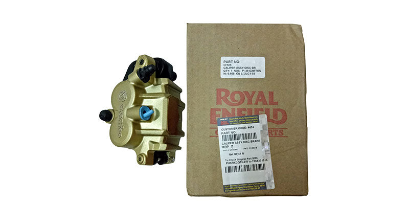 Royal Enfield GT Continental Disc Brake Caliper Assembly