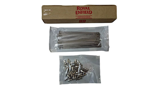 Royal Enfield GT Continental Front Wheel Spokes & Nipple Kit 19”