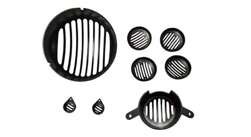 Royal Enfield Classic 500 Black Head Light Cover
