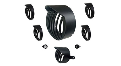 Royal Enfield Classic 350cc 500cc Head Light Cover Grill Set With Peak