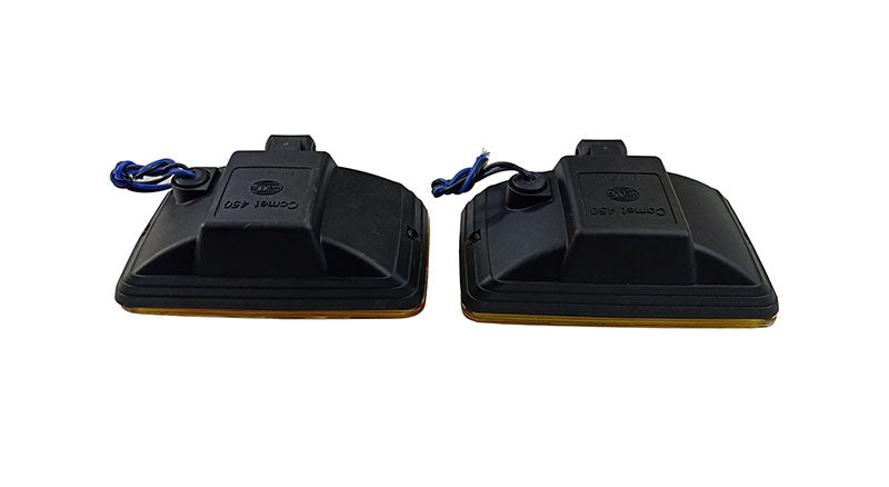 Hella Comet 450 Yellow 12v H3 Driving Spotlight Fog Lamp For Jeep, Suv