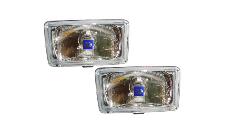 Pair Of Hella Comet 450 Spotlight 12v H3 White For Jeep, Trucks, 4x4, Vans