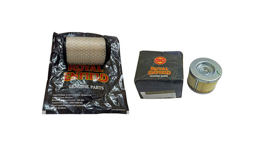 Royal Enfield Himalayan Air & Oil Filter Set #587343/A , #574297/D