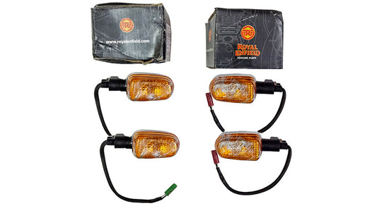 Royal Enfield Himalayan Front & Rear Trafficator Indicator Assembly With Bulb