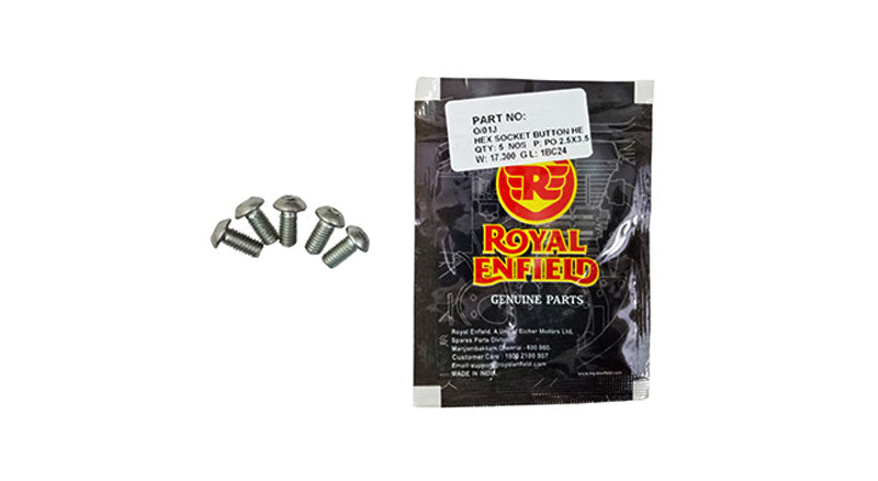 Royal Enfield Himalayan Hex Socket Button Head