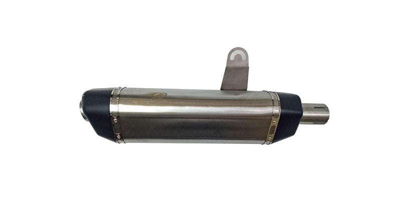 Royal Enfield Himalayan Red Rooster Exhaust Silencer SS