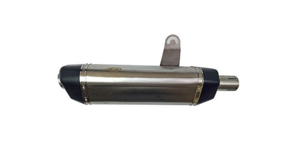 Royal Enfield Himalayan Red Rooster Exhaust Silencer SS