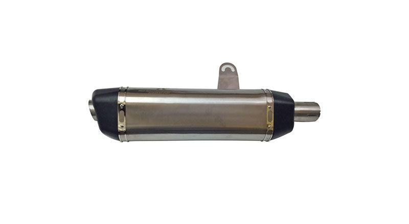 Royal Enfield Himalayan Red Rooster Exhaust Silencer SS