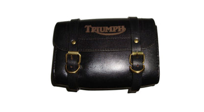 Genuine Leather Black Tool Bag For Triumph
