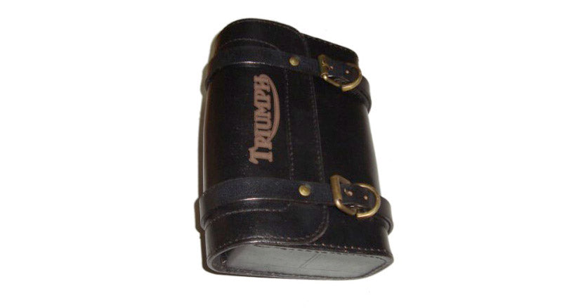 Genuine Leather Black Tool Bag For Triumph