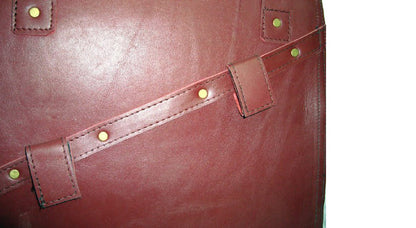 Royal Enfield Pair of Brown Genuine Leather Saddle Bags