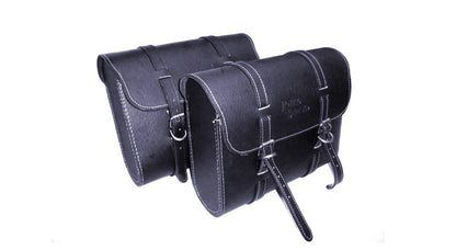 Royal Enfield Leather Saddle Bag Pair
