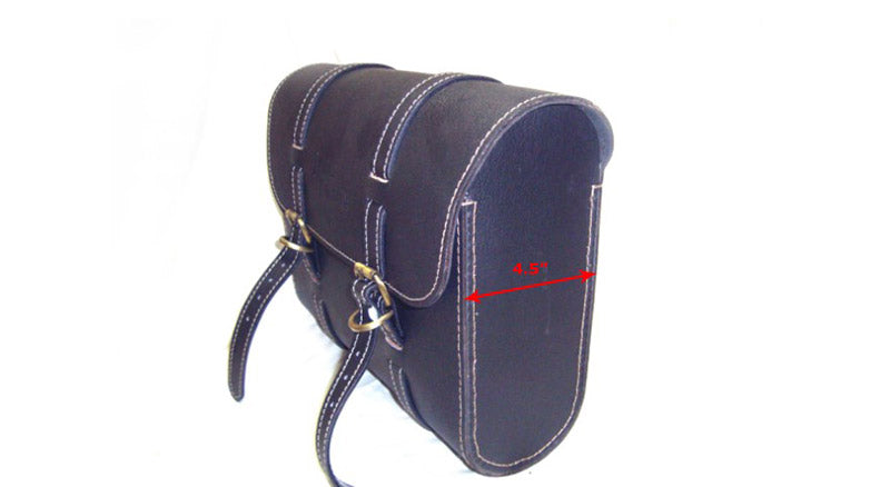 Royal Enfield Leather Saddle Bag Pair