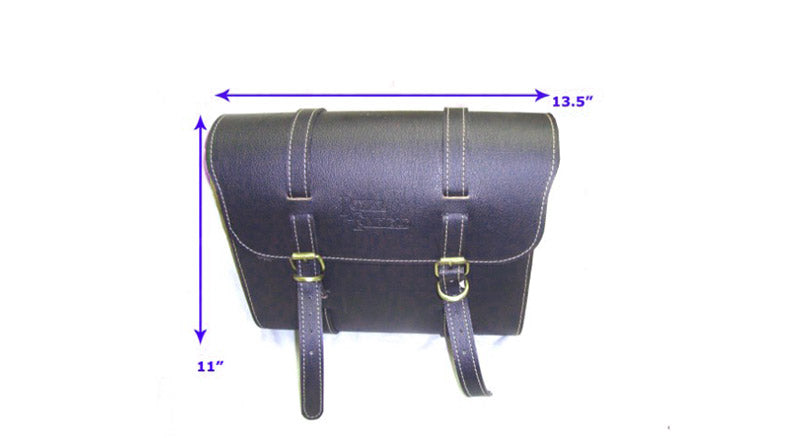 Royal Enfield Leather Saddle Bag Pair