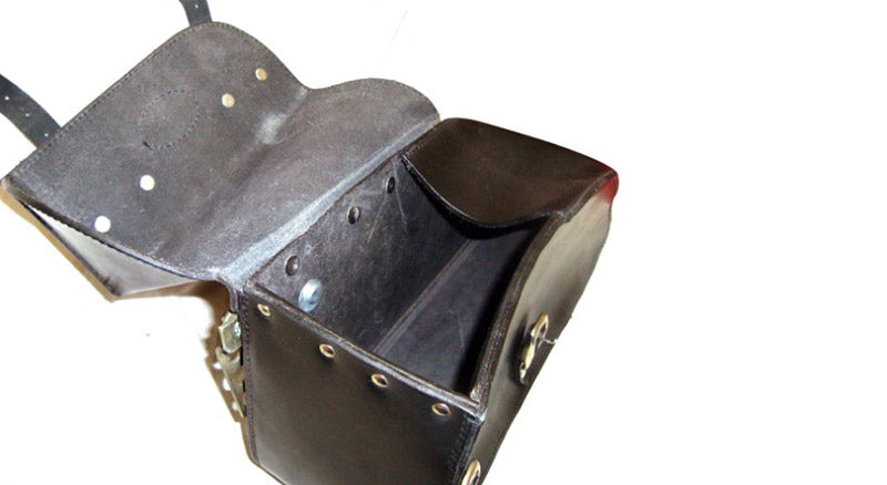 Royal Enfield Pair Saddle Bag Genuine Leather