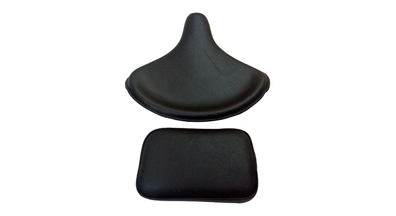 Customized Large American Style Front and Pillion Seat For Royal Enfield