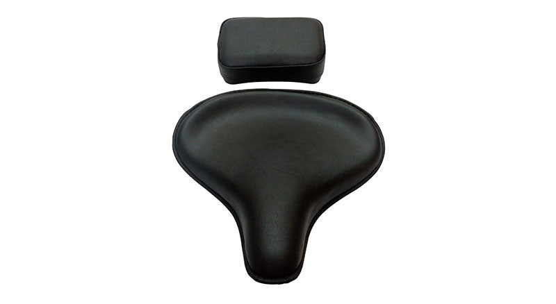 Customized Large American Style Front and Pillion Seat For Royal Enfield