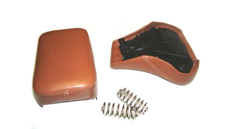 New Royal Enfield Leather Sprung Front And Pillion Seat