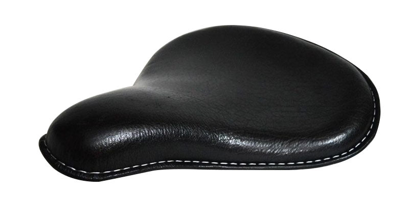 Harley Sportster Steel Based Black Leather Finish Seat Custom Bobber Chopper