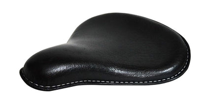 Harley Sportster Steel Based Black Leather Finish Seat Custom Bobber Chopper