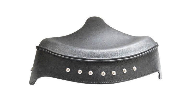 New 16" Harley Chopper Classic Police Seat Skirted Black With Springs