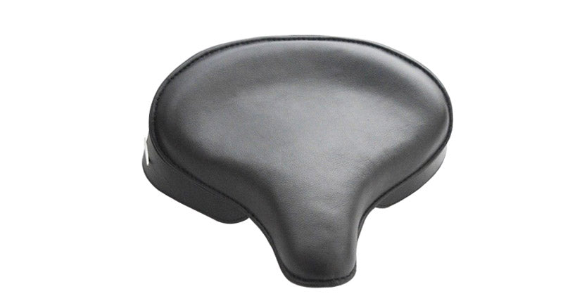 New 16" Harley Chopper Classic Police Seat Skirted Black With Springs