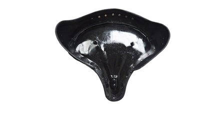 New 16" Harley Chopper Classic Police Seat Skirted Black With Springs