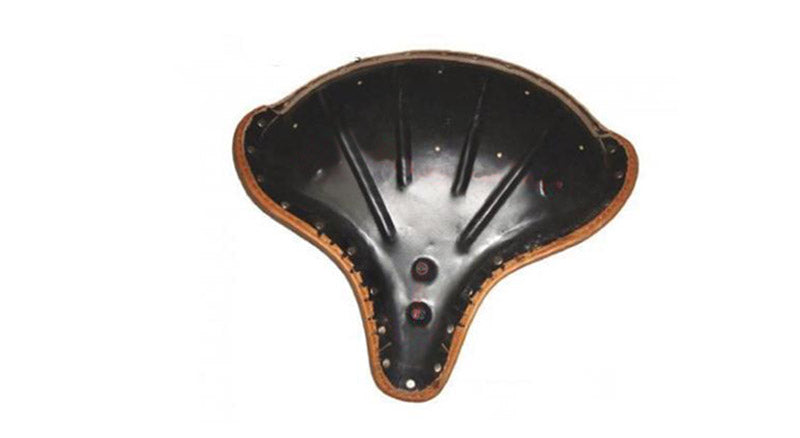 New Royal Enfield Front American Type Seat Brown Colour + Chrome Springs