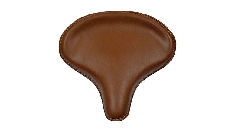 Indian Chief Scout Military Civil Leather Browntan Seat Custom Chopper Bobber