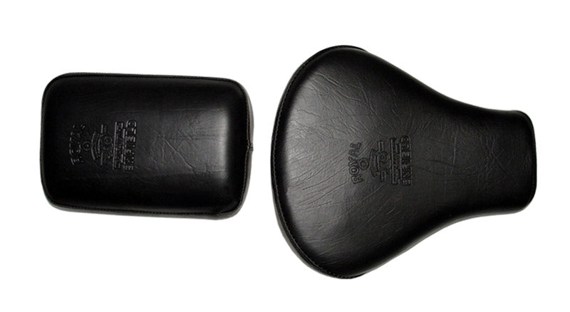 Royal Enfield Front & Back Seat Complete Set Black Trump Norton Bullet