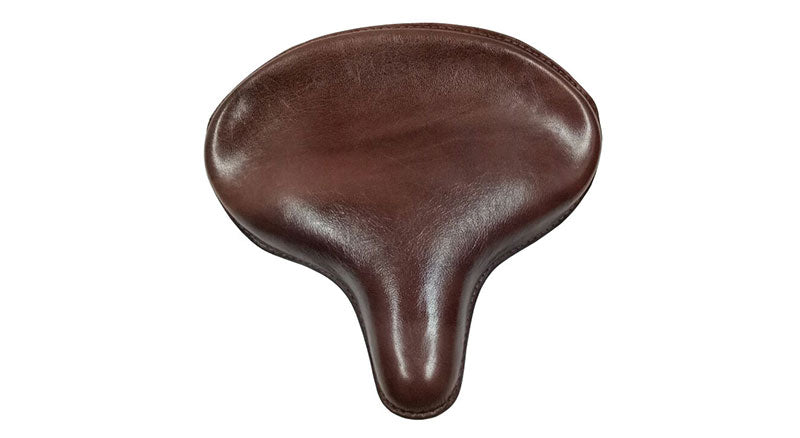 Royal Enfield Front American Type Seat Brown Colour + Chrome Springs