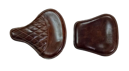 Royal Enfield Standard Bike Front & Rear Brown Color Seats