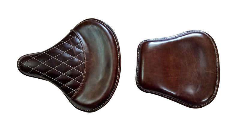 Royal Enfield Classic Bike Front & Rear Brown Color Seat