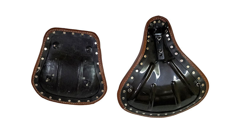 Royal Enfield 350cc 500cc Standard Bike Front and Rear Seats With Fitting