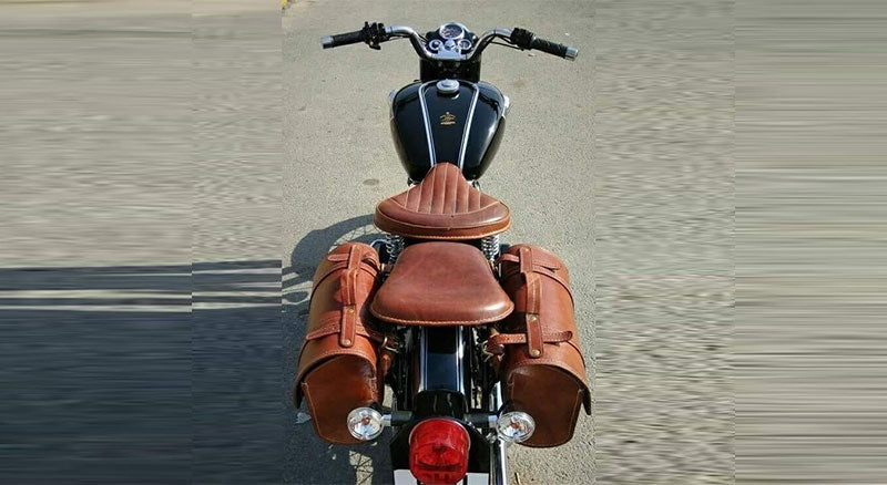 Royal Enfield 350cc 500cc Standard Bike Front and Rear Seats With Fitting