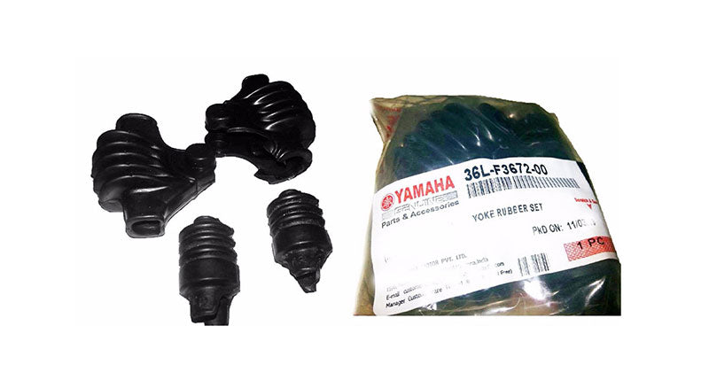 Yamaha RX100 Lever Cover Yoke Rubber Set DT175 DT250 DT400 RD125