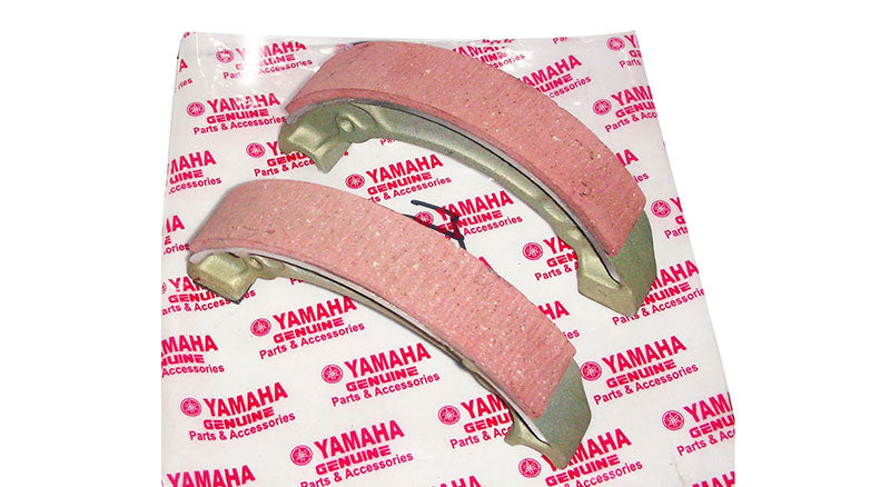 Yamaha RD 350 Front Brake Drum Shoe Set of 2 Bonded Pieces
