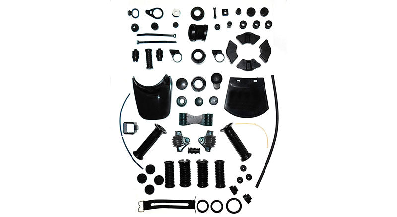 Yamaha RX100 RS100 RX125 Full Rubber Grommet Kit