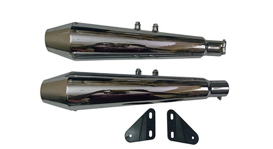 Royal Enfield Interceptor 650cc Exhaust Muffler Silencer Chrome