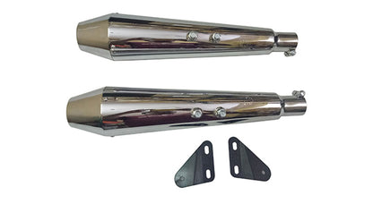 Royal Enfield GT Continental 650cc Exhaust Muffler Silencer With DB Killer