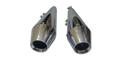Royal Enfield Interceptor 650cc Exhaust Muffler Silencer Chrome