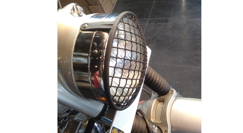 Genuine Royal Enfield Classic 350cc 500cc Headlight Grill Black