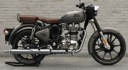 Royal Enfield Classic 350cc 500cc Machined Alloy Wheel Kit, 19-18, Disc