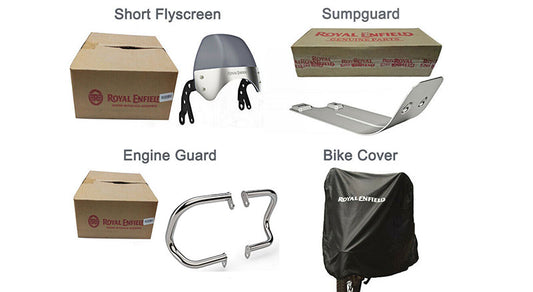 Royal Enfield Interceptor 650 Accessories Accessory Combo Pack 4 Pcs