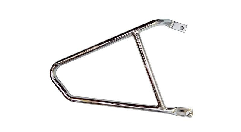 Royal Enfield GT Continental 650 Pannier Bags Pair & Mounting Rails Chrome