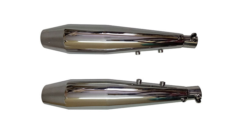 Royal Enfield GT Continental 650cc S S Red Rooster Exhaust Muffler Silencer