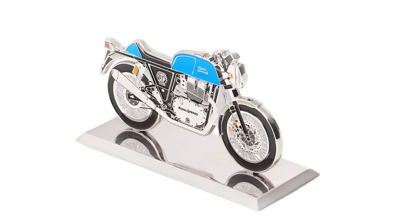 Royal Enfield Continental GT 650 2D Scale Model Electric Blue