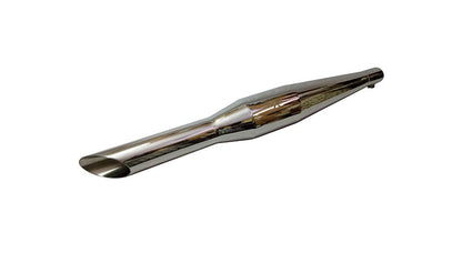 Royal Enfield Classic 500cc Red Rooster SS Exhaust Silencer Polished