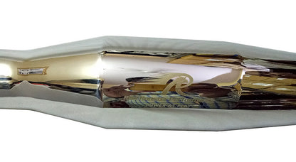 Royal Enfield Classic 500cc Red Rooster SS Exhaust Silencer Polished